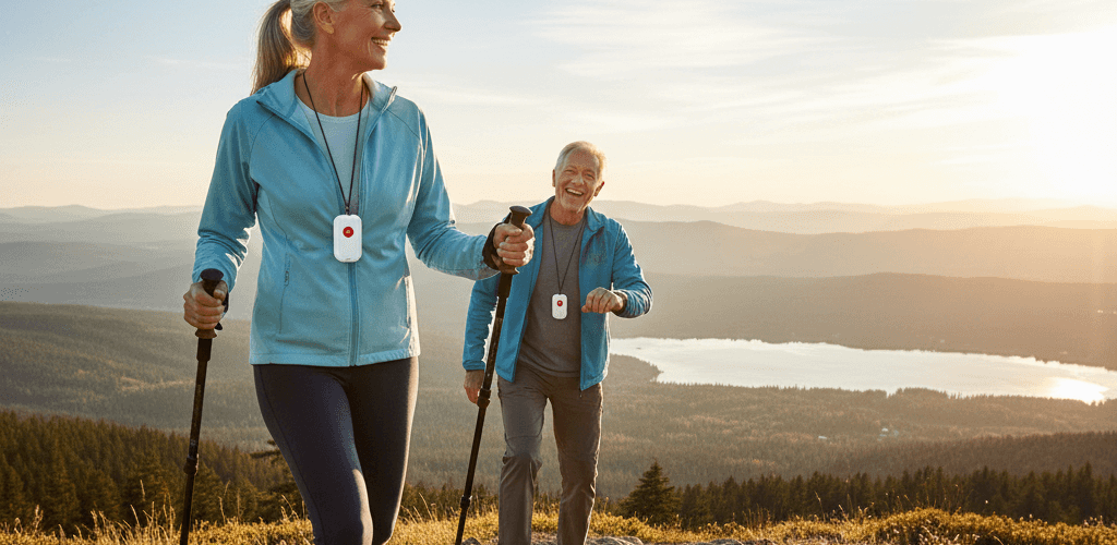 Mobile Medical Alerts Peace of Mind For Independent Active Seniors