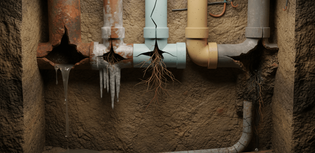 Reasons Pipes Fail Over Time